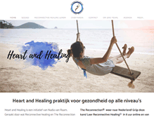 Tablet Screenshot of heartandhealing.nl